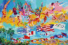 American Gold AP 1984 Limited Edition Print by LeRoy Neiman - 0
