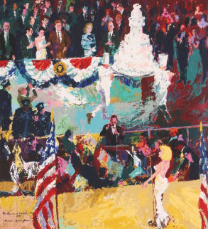 President's Birthday Party (Marilyn Monroe) Limited Edition Print - LeRoy Neiman President's Birthday Party (Marilyn Monroe) Limited Edition Print - LeRoy Neiman