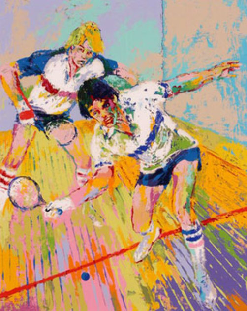 Racquetball Limited Edition Print by LeRoy Neiman