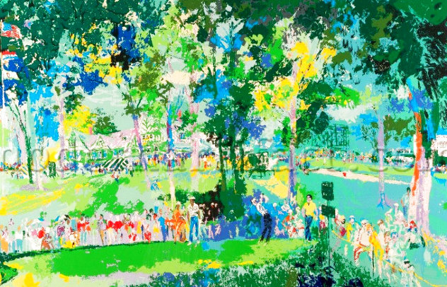 U. S. Open at Oakmont AP 1983 Limited Edition Print by LeRoy Neiman
