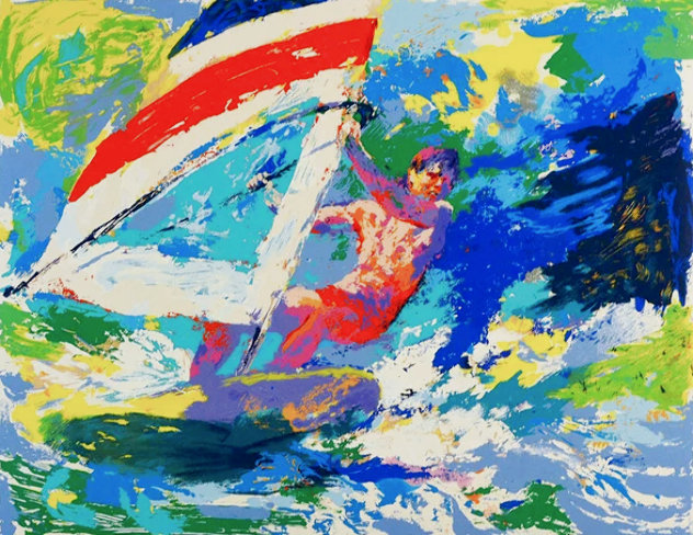 Windsurfer 1984 Limited Edition Print by LeRoy Neiman