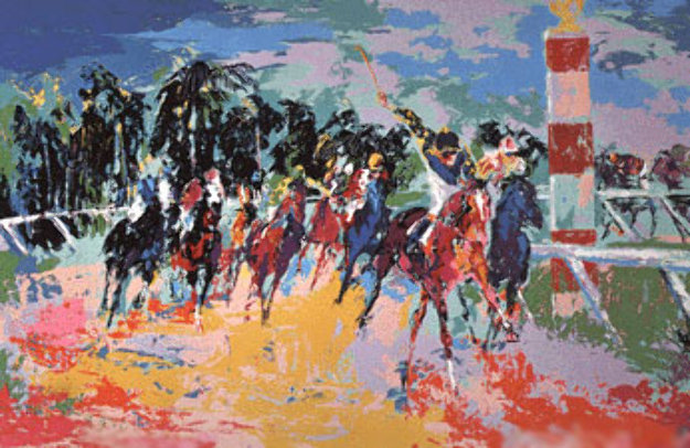 Florida Racing AP 1974 Limited Edition Print by LeRoy Neiman Florida Racing AP 1974 Limited Edition Print by LeRoy Neiman