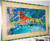 Kenya Leopard AP 1973 Limited Edition Print by LeRoy Neiman - 1 Kenya Leopard AP 1973 Limited Edition Print by LeRoy Neiman - 1