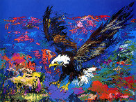 American Bald Eagle PP 1979 Limited Edition Print by LeRoy Neiman - 0 American Bald Eagle PP 1979 Limited Edition Print by LeRoy Neiman - 0