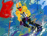 Winter Olympic Skiing 1979 - Huge Limited Edition Print by LeRoy Neiman - 2