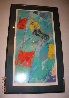 Winter Olympic Skiing 1979 - Huge Limited Edition Print by LeRoy Neiman - 1