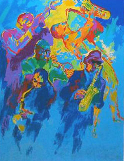 Jazz Horns 2004 Limited Edition Print - LeRoy Neiman Jazz Horns 2004 Limited Edition Print - LeRoy Neiman