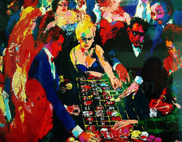 Roulette II 1996 Limited Edition Print - LeRoy Neiman Roulette II 1996 Limited Edition Print - LeRoy Neiman