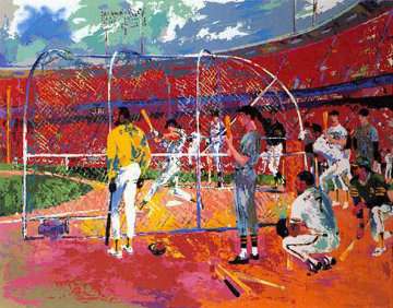 Bay Area Baseball 1990 Limited Edition Print - LeRoy Neiman Bay Area Baseball 1990 Limited Edition Print - LeRoy Neiman