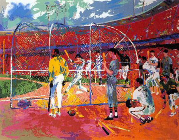 Bay Area Baseball 1990 Limited Edition Print by LeRoy Neiman Bay Area Baseball 1990 Limited Edition Print by LeRoy Neiman