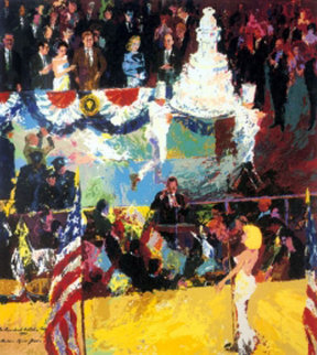 President's Birthday Party 1989 Limited Edition Print - LeRoy Neiman