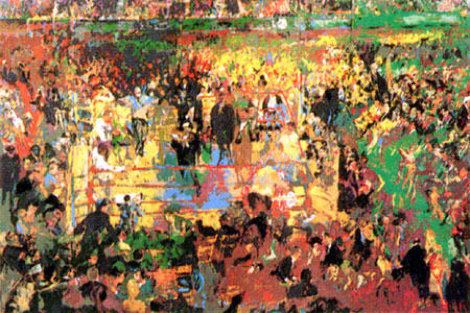Introduction of the Champions At Madison Square Gardens Limited Edition Print - LeRoy Neiman