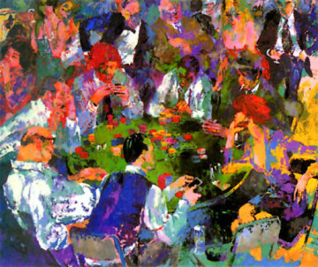 Stud Poker 1980 Limited Edition Print - LeRoy Neiman Stud Poker 1980 Limited Edition Print - LeRoy Neiman