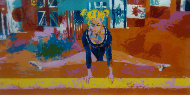 Olympic Gymnast 1976 Limited Edition Print by LeRoy Neiman