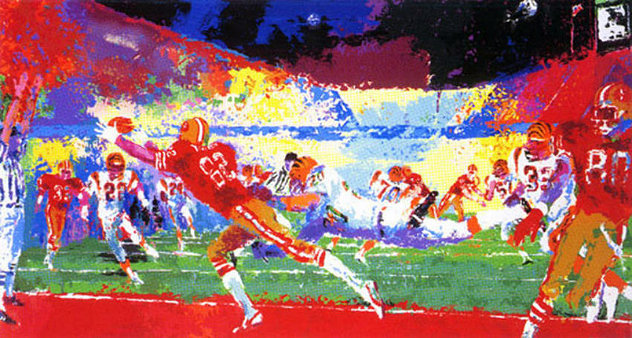 Super Play 1989 HS by Joe Montana Limited Edition Print by LeRoy Neiman