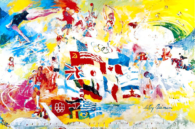 Montreal '76 1976 Limited Edition Print by LeRoy Neiman