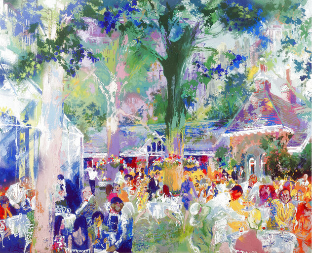 Tavern on the Green 1991 - New York - NYC - Huge Limited Edition Print by LeRoy Neiman