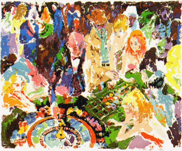 Casino AP 1972 Limited Edition Print by LeRoy Neiman Casino AP 1972 Limited Edition Print by LeRoy Neiman