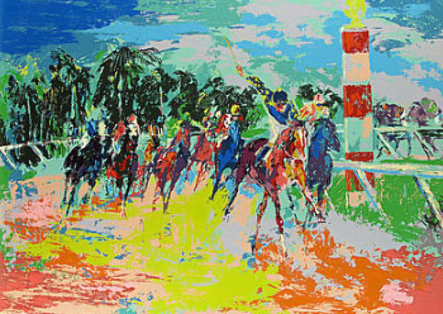 Florida Racing AP 1974 Limited Edition Print by LeRoy Neiman