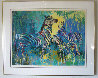 Zebra Family 1978 Limited Edition Print by LeRoy Neiman - 1 Zebra Family 1978 Limited Edition Print by LeRoy Neiman - 1