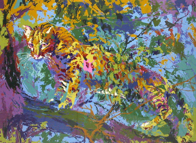 Ocelot 1973 Limited Edition Print by LeRoy Neiman Ocelot 1973 Limited Edition Print by LeRoy Neiman