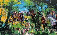 Chateau Hunt 1979 Huge Limited Edition Print by LeRoy Neiman - 0