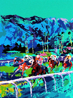 Santa Anita 1979 and Book of Horses Limited Edition Print - LeRoy Neiman Santa Anita 1979 and Book of Horses Limited Edition Print - LeRoy Neiman