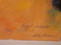 Reggie Jackson Pastel 1983 28x34 HS By Reggie Works on Paper (not prints) by LeRoy Neiman - 3 Reggie Jackson Pastel 1983 28x34 HS By Reggie Works on Paper (not prints) by LeRoy Neiman - 3
