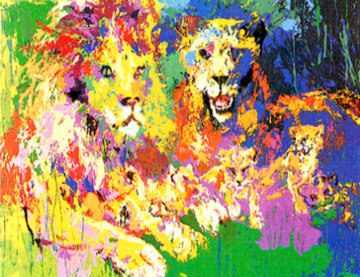 Lion's  Pride 1973 Limited Edition Print - LeRoy Neiman