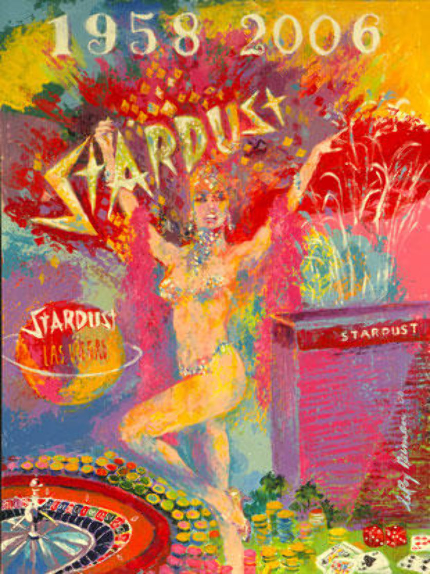 Stardust Reflections 2006 Las Vegas Limited Edition Print by LeRoy Neiman