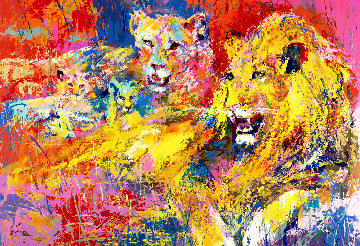 Royal Family 1996 Limited Edition Print - LeRoy Neiman Royal Family 1996 Limited Edition Print - LeRoy Neiman