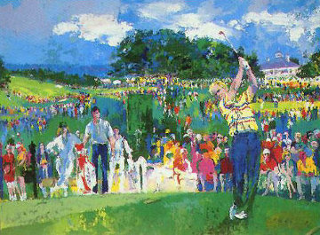April At Augusta 1990 Limited Edition Print - LeRoy Neiman