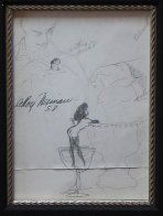 Femlin in My Pocket Drawing 1958 Drawing by LeRoy Neiman - 4 Femlin in My Pocket Drawing 1958 Drawing by LeRoy Neiman - 4