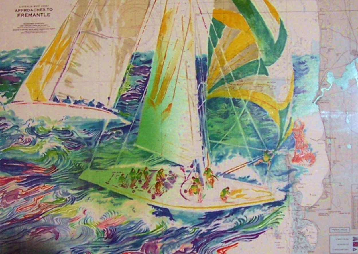 America's Cup, Australia 1986 Limited Edition Print by LeRoy Neiman