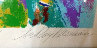 Magic Johnson, Celtics and Lakers (Larry Bird) Limited Edition Print by LeRoy Neiman - 2 Magic Johnson, Celtics and Lakers (Larry Bird) Limited Edition Print by LeRoy Neiman - 2