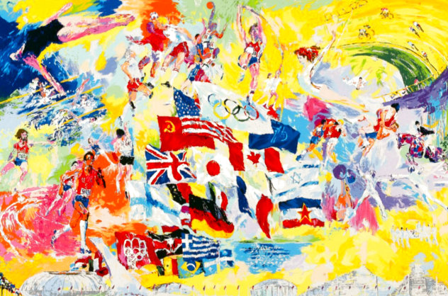 Montreal '76 1976 - Huge Limited Edition Print by LeRoy Neiman