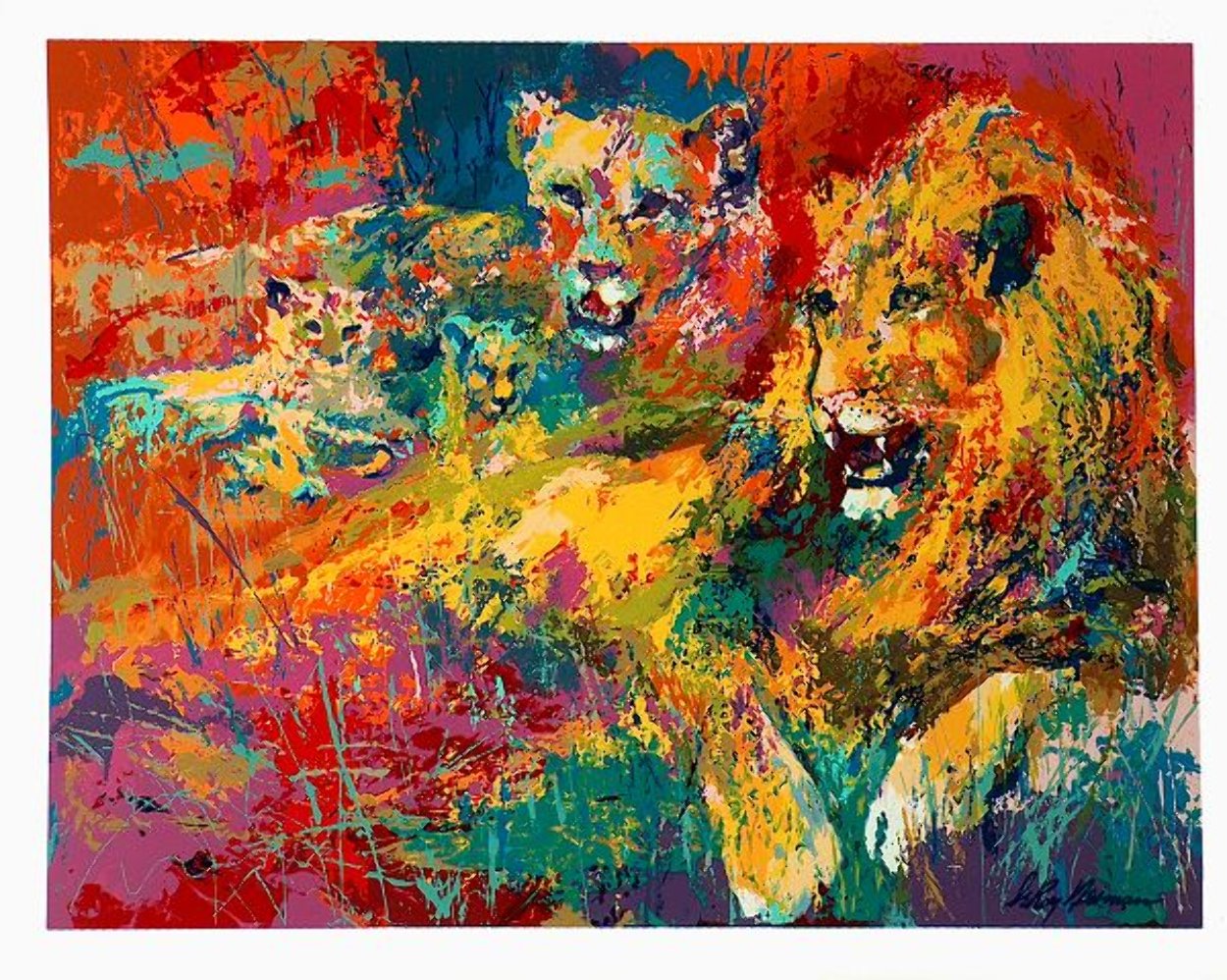 Royal Family 1996 Limited Edition Print by LeRoy Neiman
