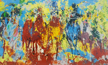 Stretch Stampede 1979 Limited Edition Print - LeRoy Neiman