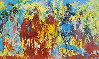 Stretch Stampede 1979 Limited Edition Print by LeRoy Neiman - 1