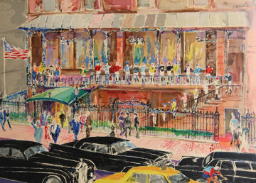 21 Club, New York 1990 Limited Edition Print - LeRoy Neiman