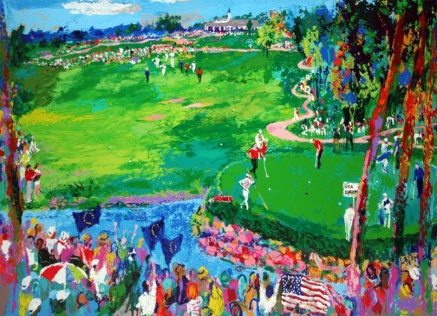 Ryder Cup Valhalla 2008 by LeRoy Neiman