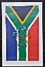 President Nelson Mandela 1997 Limited Edition Print by LeRoy Neiman - 1
