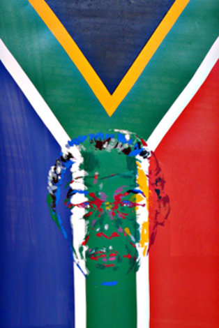 President Nelson Mandela 1997 Limited Edition Print - LeRoy Neiman