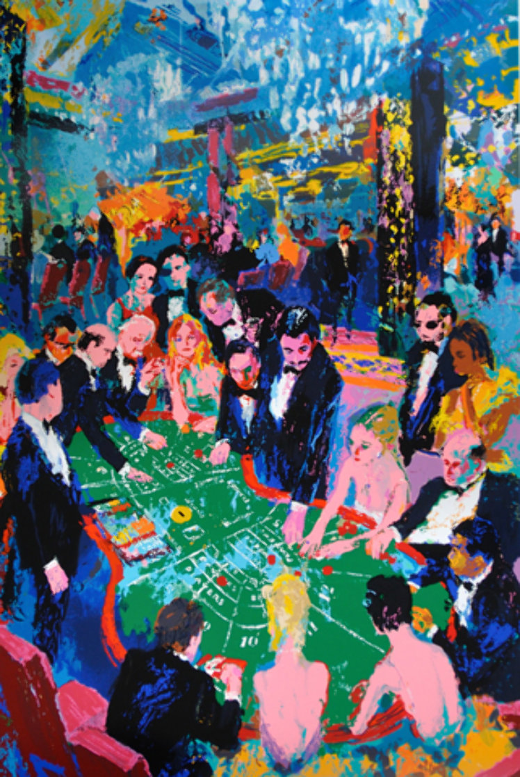 Baccarat 1994 Limited Edition Print by LeRoy Neiman