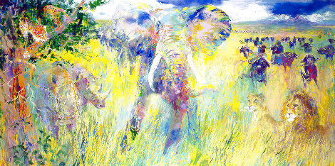 Big Five - Huge Limited Edition Print - LeRoy Neiman