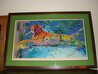 Kenya Leopard 1973 - Huge Limited Edition Print by LeRoy Neiman - 1