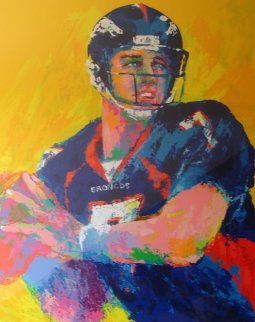 John Elway 1999 Limited Edition Print - LeRoy Neiman John Elway 1999 Limited Edition Print - LeRoy Neiman