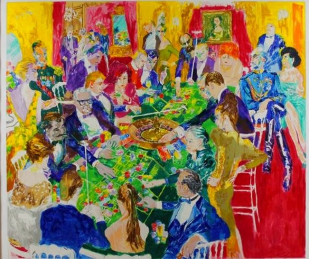 Baden Baden 1987 - Germany Limited Edition Print by LeRoy Neiman