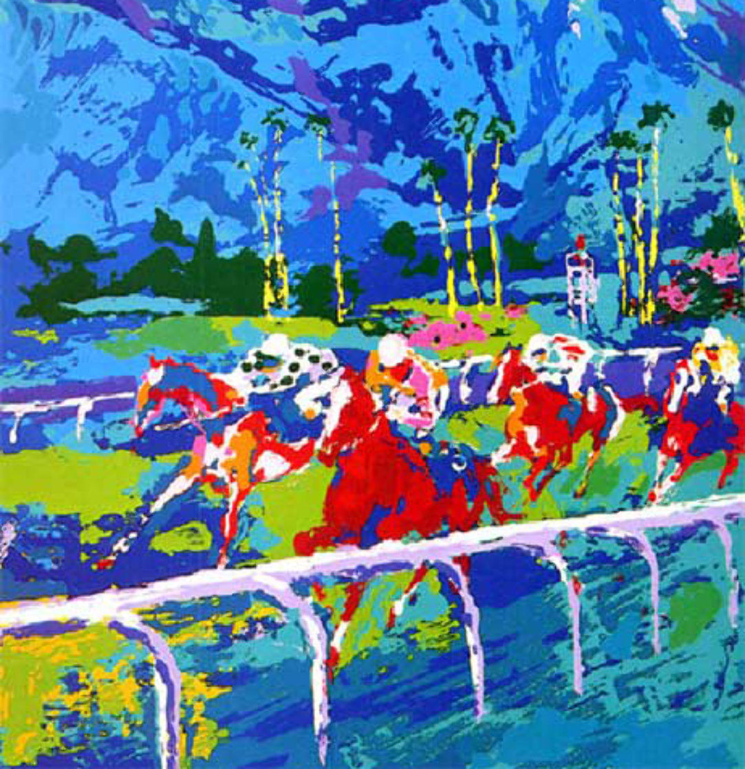 Santa Anita 1979 Limited Edition Print by LeRoy Neiman Santa Anita 1979 Limited Edition Print by LeRoy Neiman