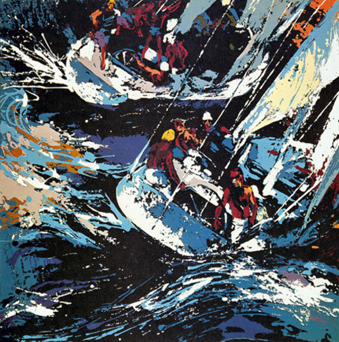 Two Twelves 1973 Limited Edition Print by LeRoy Neiman Two Twelves 1973 Limited Edition Print by LeRoy Neiman